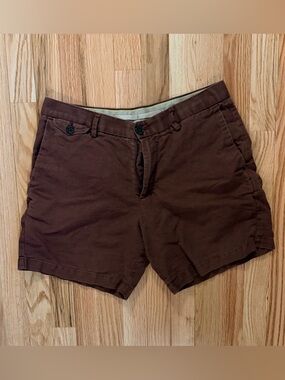Banana Republic Brown Men’s cotton and linen shorts